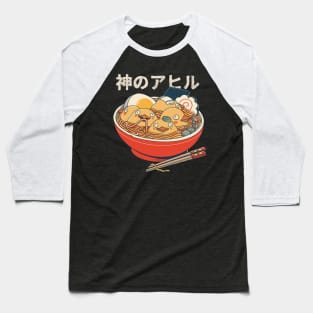 Ramen Noodles and Ducks Baseball T-Shirt